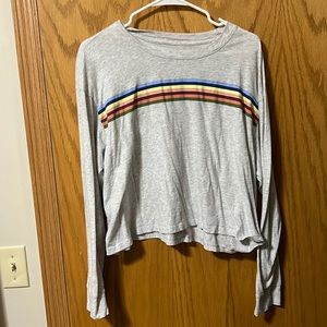 American Eagle cropped long sleeve